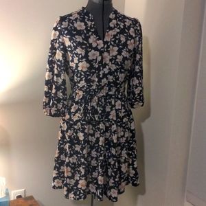 Monteau Los Angeles, Medium, Blue with Flowers